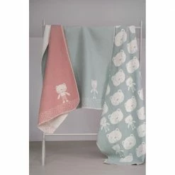 David Fussenegger Juwel Kinderdecke Bär Mint 5 David Fussenegger Juwel Kinderdecke Bär Mint