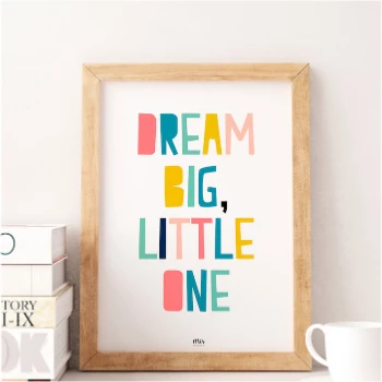 My Name is Mir Dream Big Print 1 My Name is Mir Dream Big Print