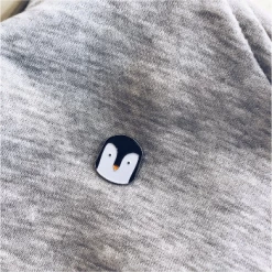 My Name is Mir Cute Penguin Enamel Pin