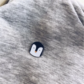 My Name is Mir Cute Penguin Enamel Pin 2 My Name is Mir Cute Penguin Enamel Pin
