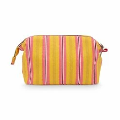 Pip Studio Small Yellow Blurred Lines Cosmetic Bag