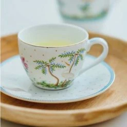 Pip Studio Jolie Espresso Cup & Saucer - Set of 2