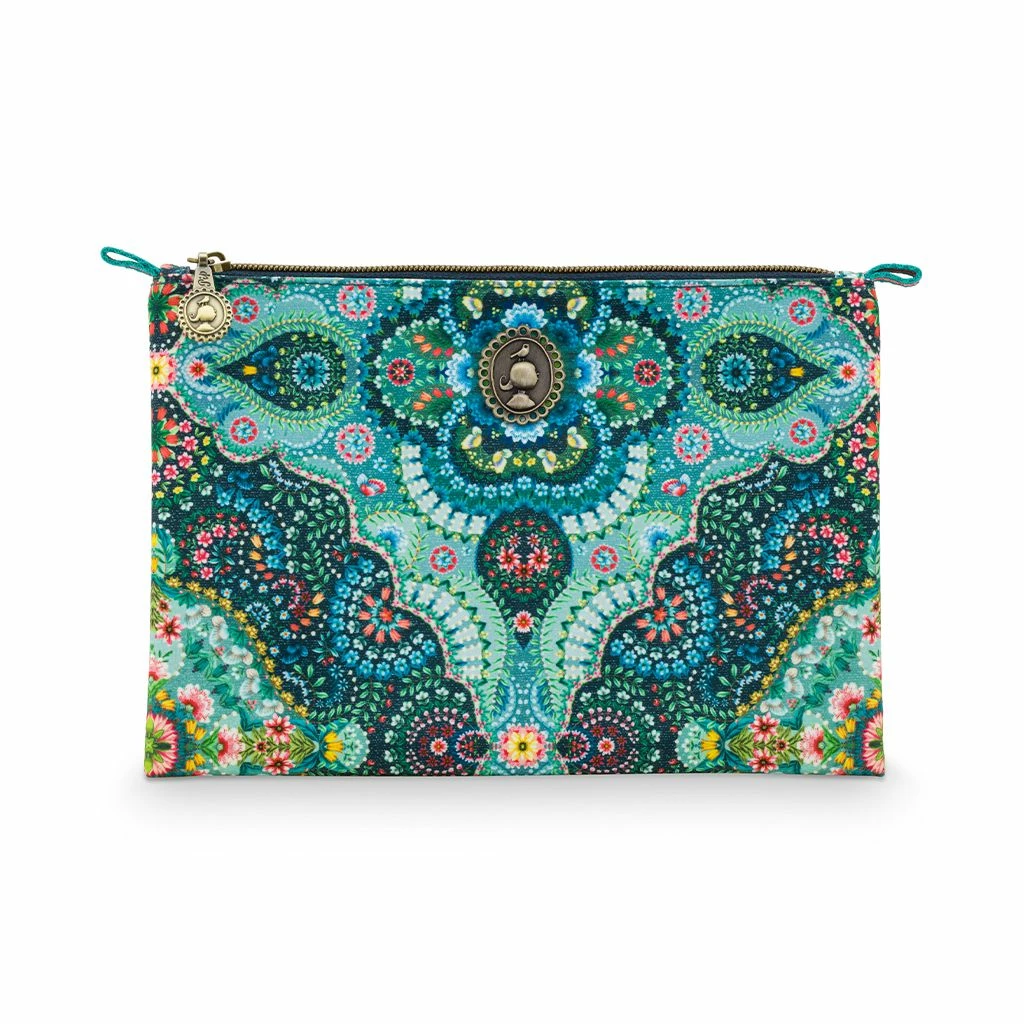 Pip Studio Medium Blue Moon Delight Cosmetic Bag 2 Pip Studio Medium Blue Moon Delight Cosmetic Bag