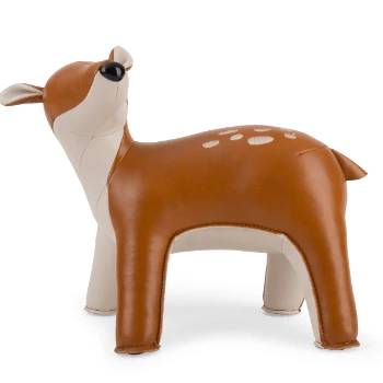 Zuny Deer Luke Bookend - Synthetic Leather 2 Zuny Deer Luke Bookend - Synthetic Leather
