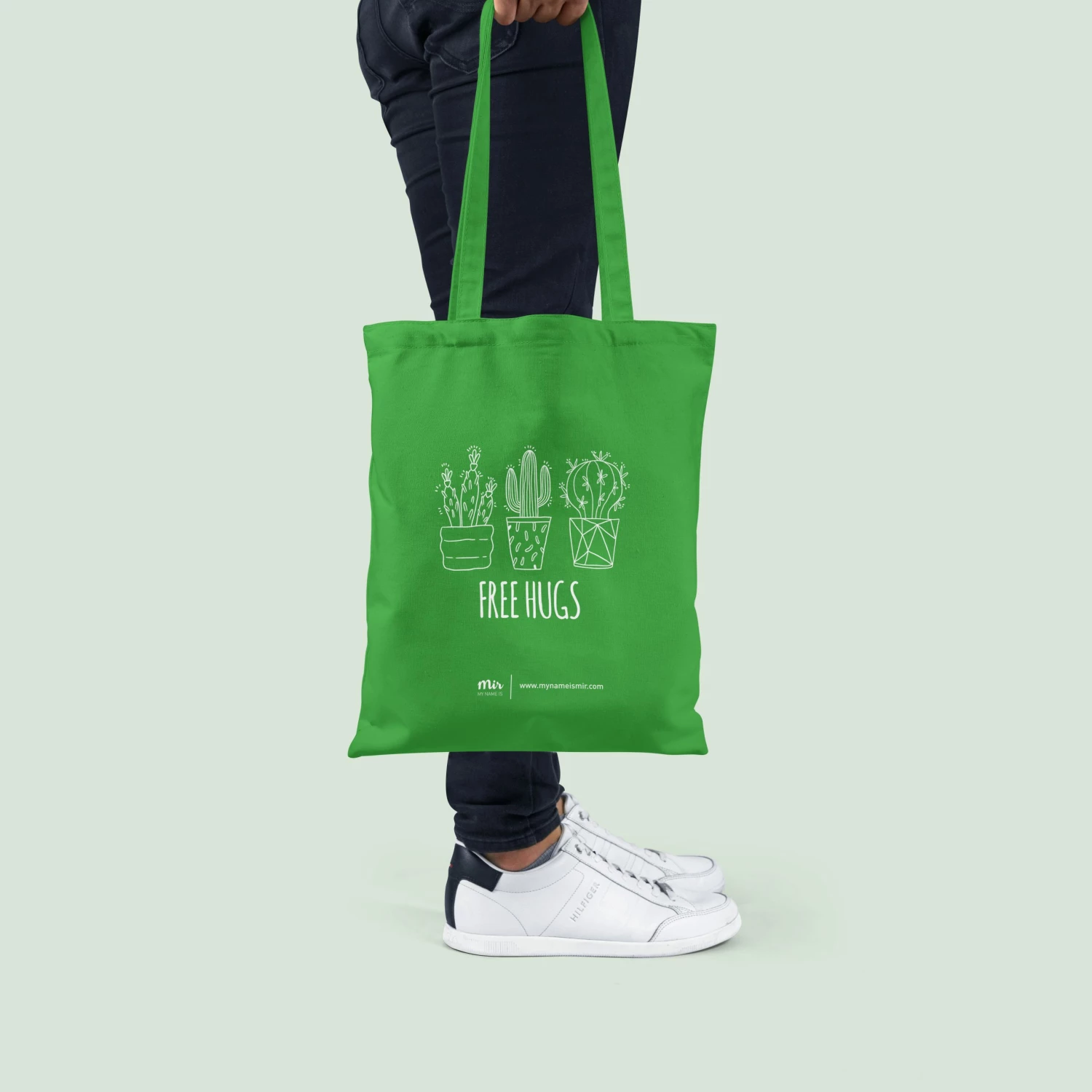 My Name is Mir Free Hugs Tote Bag Cotton 2 My Name is Mir Free Hugs Tote Bag Cotton