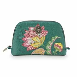 Pip Studio Small Green Jambo Flower Cosmetic Bag