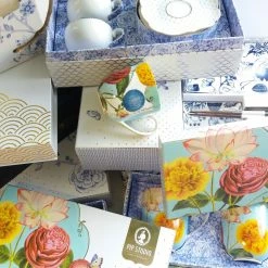 Pip Studio Royal White Espresso Cup & Saucer - Set of 2 - Gift Box 11 Pip Studio Royal White Espresso Cup & Saucer - Set of 2 - Gift Box